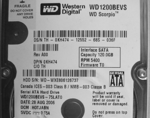 西部数据2.5英寸硬盘电路板兼容性判定及替换方法