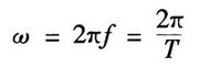 角频率与弧度关系公式