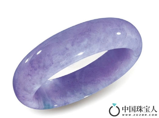 紫翡翠手镯（成交价：172,500港币
）