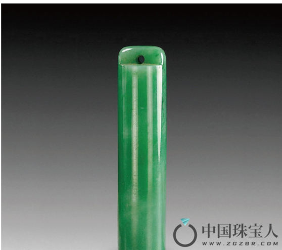 清•翠翎管（成交价：140,000人民币）