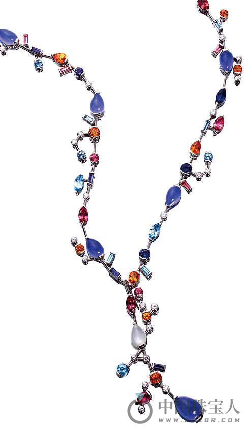 卡地亚“魅玲珑”宝石项链，制于2002年（成交价：20,000英镑）