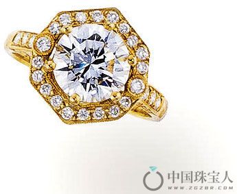 钻石戒指（成交价：23,750美金）