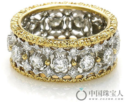 布契拉提钻石戒指（成交价：6,000美金）