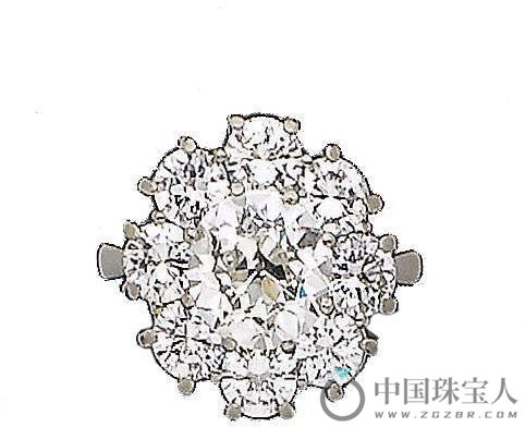 钻石戒指（成交价：8,750英镑）