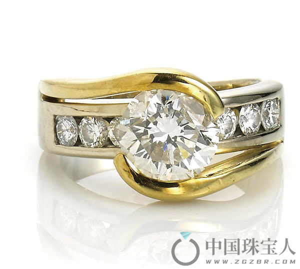 钻石戒指（成交价：5,250美金）