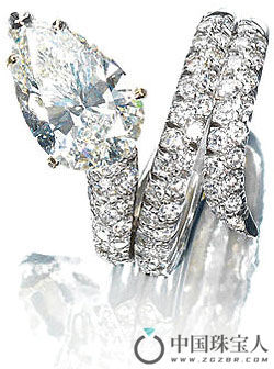 钻石戒指（成交价：27,500英镑）