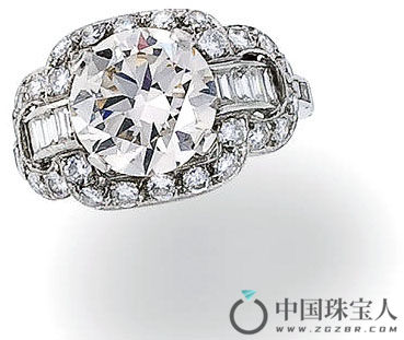 钻石戒指（成交价：20,000美金）