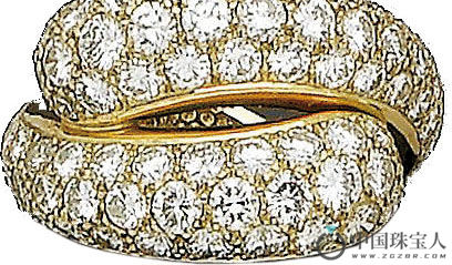 卡地亚钻石戒指（成交价：5,625英镑）