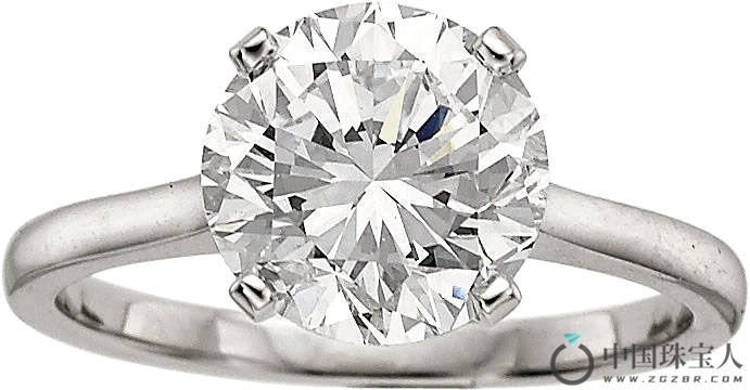 钻石白金戒指（成交价：57,000美金）
