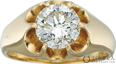 男士钻石戒指（成交价：13,750美金）
