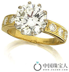 钻石戒指（成交价：23,750英镑）