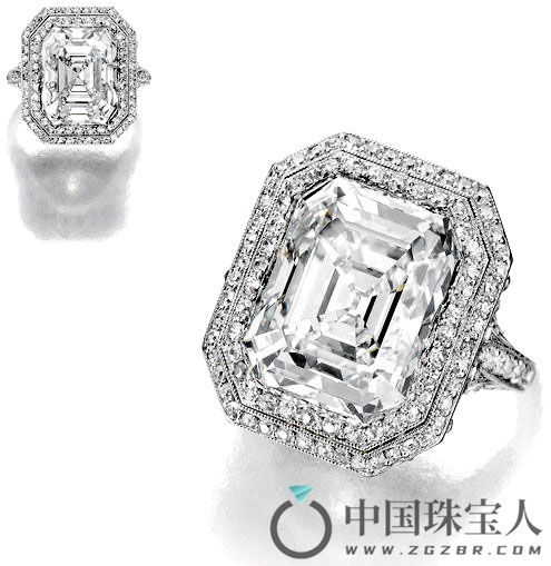 卡地亚钻石戒指（成交价：293,000美金）