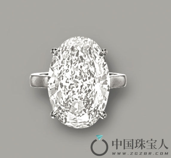 钻石戒指（成交价：8,680,000港币）