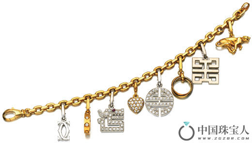 卡地亚钻石手链（成交价：8,750英镑）