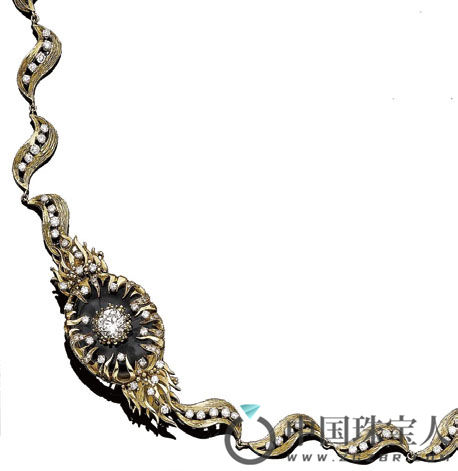 Charles de Temple 钻石金项链，制于1978年（成交价：6,250英镑）