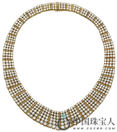 钻石项链（成交价：43,750瑞士法郎）