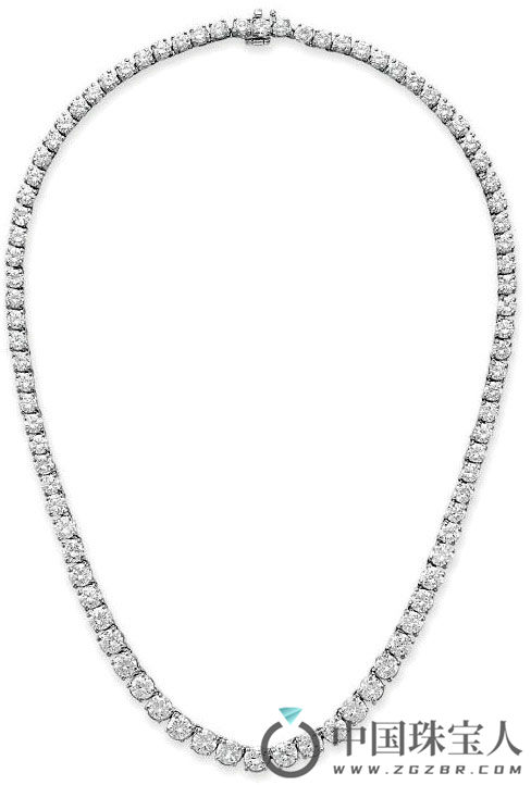 钻石项链（成交价：32,500美金）